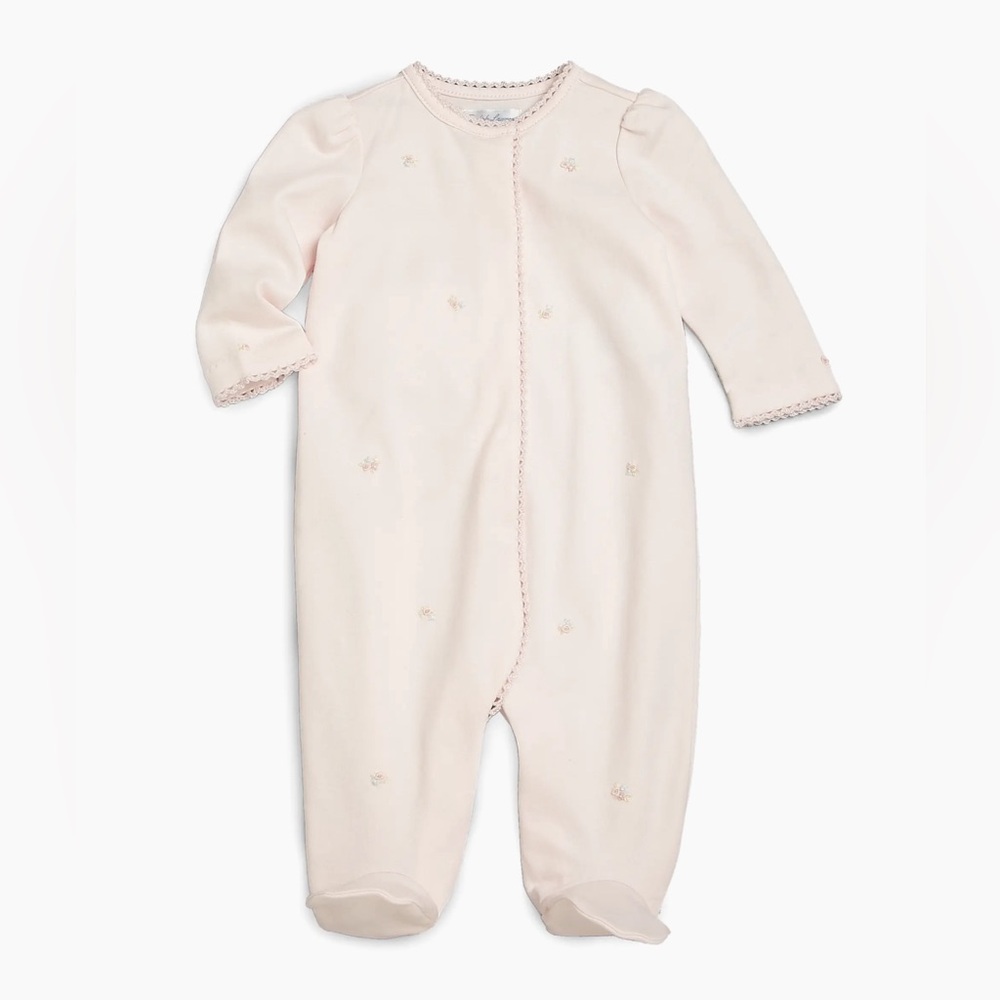 Ralph Lauren Light Pink Baby Footie